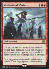 Mechanized Warfare - Foil - Promo Pack